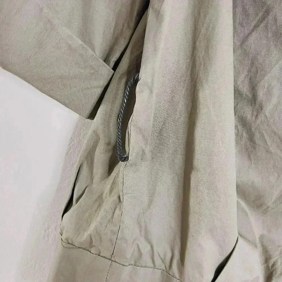 Marni Short Sleeved Tan Taupe Utility Cardigan Top Minimalist Brutalist Size 4 - Picture 3 of 11